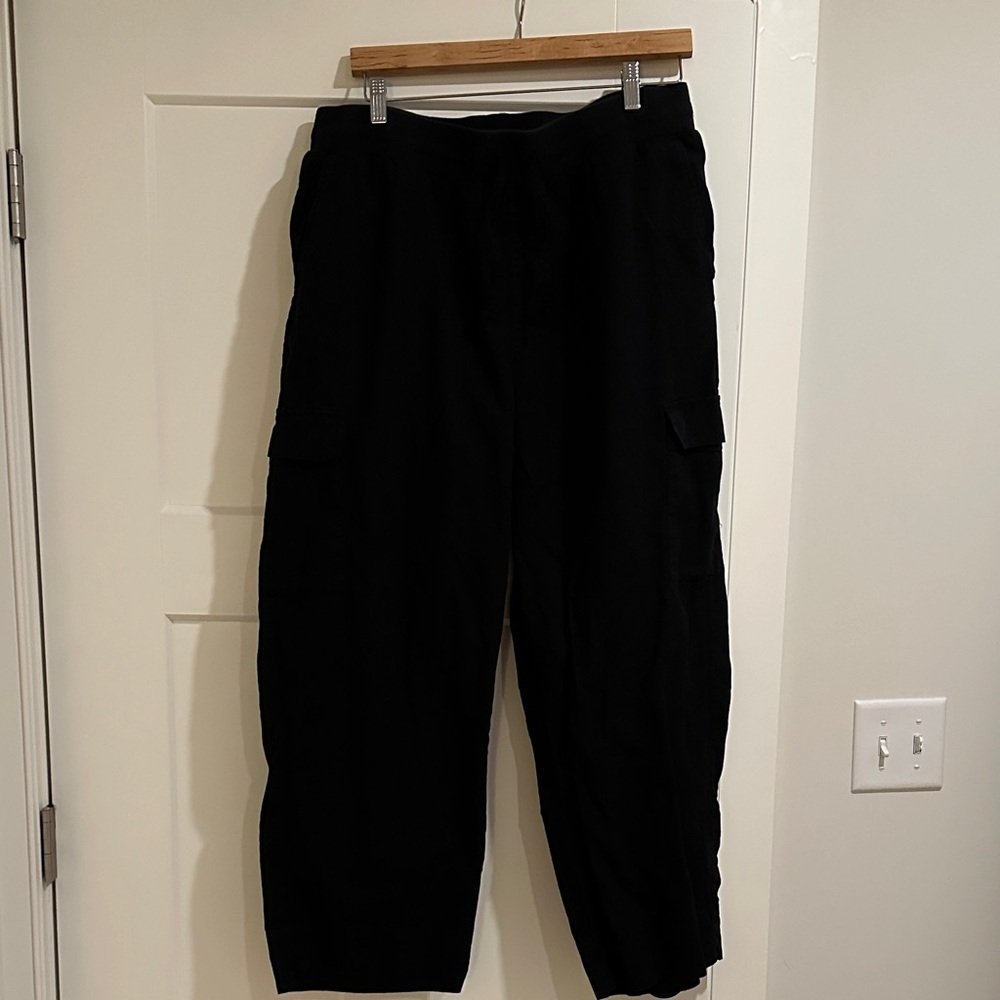 Pact Women’s Black Linen Pants